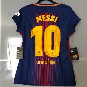 Nike Barcelona Messi Jersey 2017-2018 — Women’s M